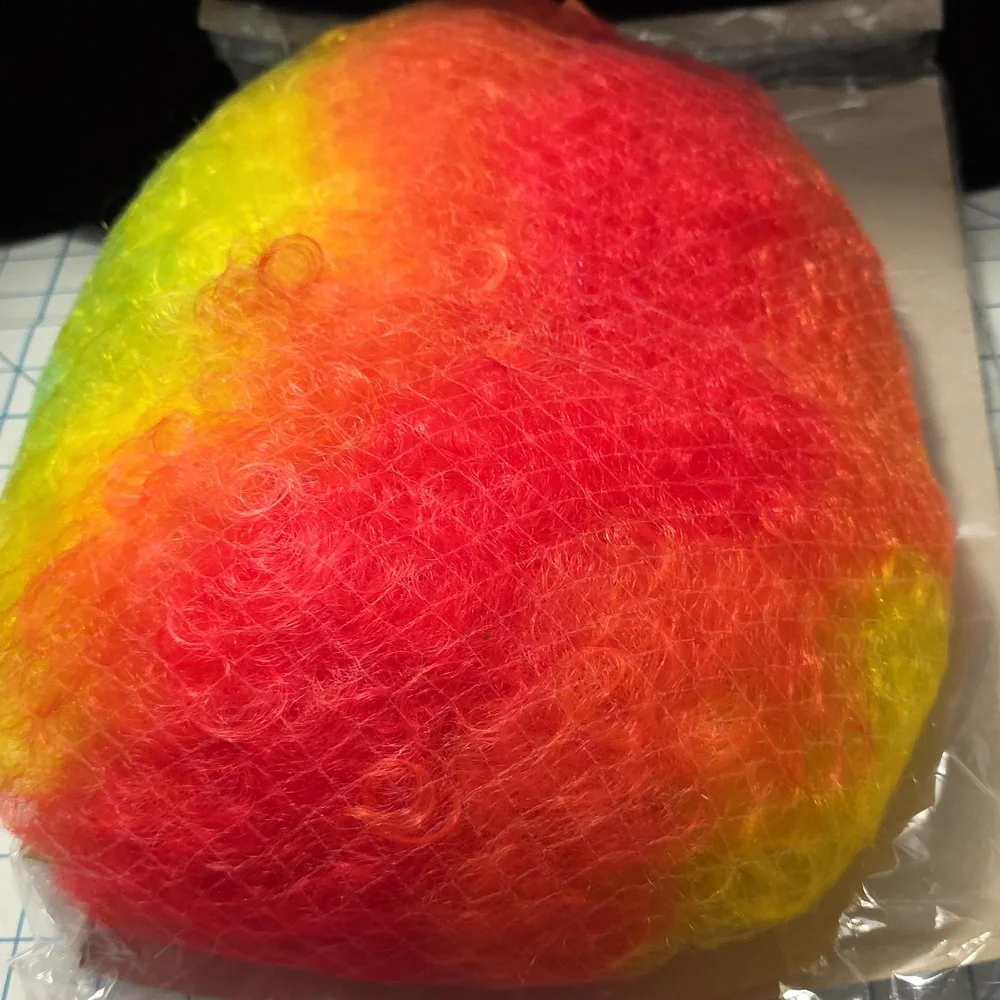 Clown wig rainbow 🌈‎ - NIP